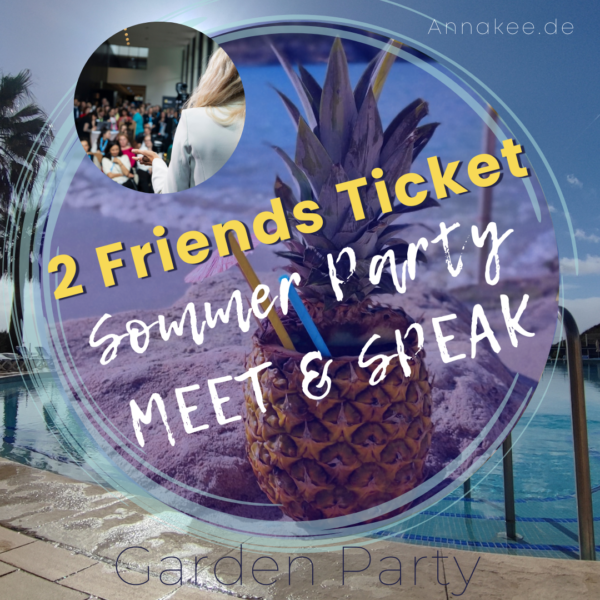 Sommerparty 2 Freunde Ticket